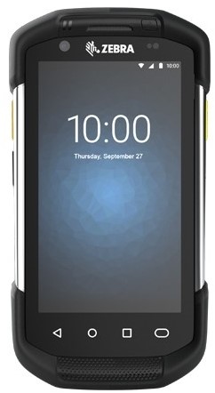 Zebra TC77 PDA 11,9 cm (4.7") 1280 x 720 Pixels Touchscreen 376 g Zwart, Zilver