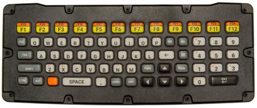 Zebra KYBD-QW-VC-01 toetsenbord voor mobiel apparaat Zwart QWERTY Engels