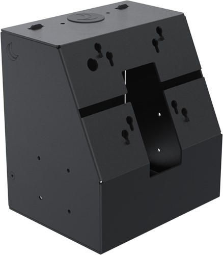 Ergonomic Solutions SpacePole Kiosk & Signage SPK110 bevestiging voor signage-beeldschermen 81,3 cm (32") Zwart