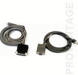 Datalogic CAB-362 RS-232 Coiled 9-Pin Fem.