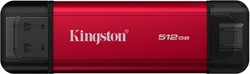 Kingston Technology 512GB Draagbare SSD met Dual USB-A/C, tot 1050MB/s USB 3.2 Gen 2