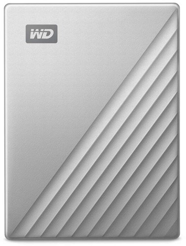 Western Digital My Passport Ultra externe harde schijf 1000 GB Zwart, Zilver