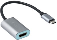 i-tec Metal C31METALHDMI60HZ video kabel adapter 0,15 m USB Type-C HDMI Grijs, Turkoois-2