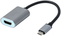 i-tec Metal C31METALHDMI60HZ video kabel adapter 0,15 m USB Type-C HDMI Grijs, Turkoois-3