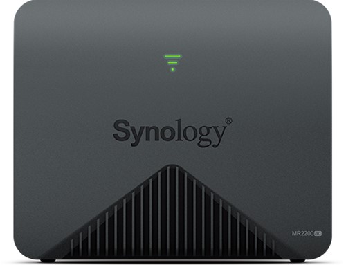 Synology MR2200AC draadloze router Gigabit Ethernet Dual-band (2.4 GHz / 5 GHz) Zwart