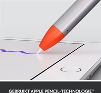 Logitech Crayon stylus-pen 20 g Oranje, Zilver-3