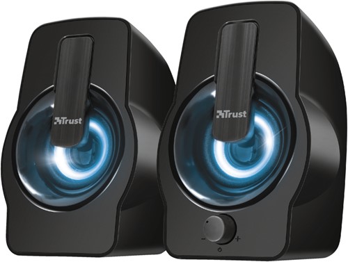Trust Gemi - 2.0 Speakerset - RGB - voor PC & Laptop