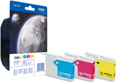 Brother Inktcartridge pakket: Cyaan / Magenta / Geel