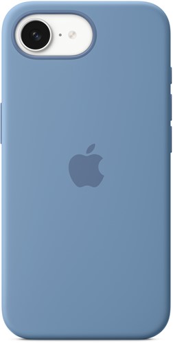 Apple Siliconenhoesje voor iPhone 16e - Winterblauw