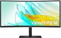 Samsung ViewFinity LS34C652UAUXEN computer monitor 86,4 cm (34") 3440 x 1440 Pixels 4K Ultra HD LED Zwart