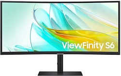 Samsung ViewFinity LS34C652UAUXEN computer monitor 86,4 cm (34") 3440 x 1440 Pixels 4K Ultra HD LED Zwart