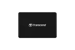 Transcend RDF8 geheugenkaartlezer Micro-USB Zwart