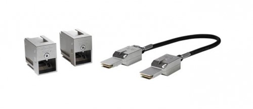 Cisco C9200-STACK-KIT= Glasvezel kabel 0,5 m SFP Zwart, Grijs