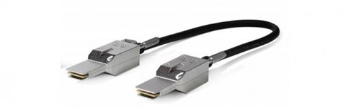 Cisco STACK-T4-50CM= Glasvezel kabel 0,5 m Zwart, Grijs