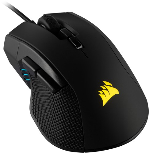 Corsair IRONCLAW RGB muis Rechtshandig USB Type-A 18000 DPI