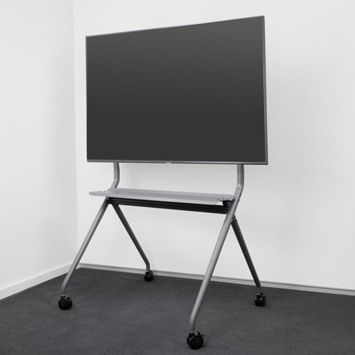 ACT Verrijdbare tv/monitor vloersteun, 50” t/m 86”, VESA-2