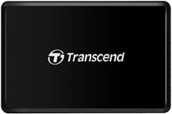 Transcend RDF8 geheugenkaartlezer Micro-USB Zwart