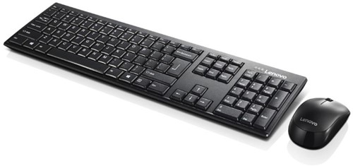 Lenovo GX30L66303 toetsenbord Inclusief muis Universeel QWERTY Amerikaans Engels Zwart