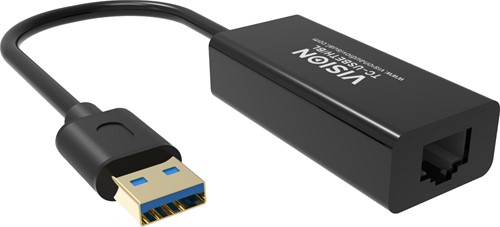Vision TC-USBETH/BL netwerkkaart Ethernet
