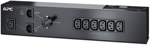 APC Service bypass panel SBP1500RMI - 230V, C14 ingang, (6x) C13 uitgang