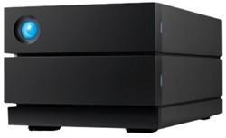 LaCie 2big RAID 8TB disk array Desktop Zwart