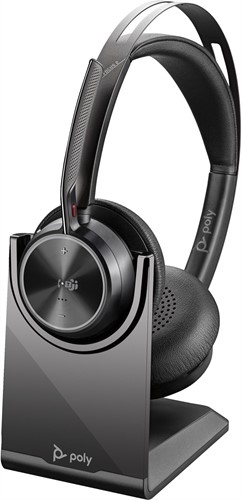 POLY Voyager Focus 2-M Microsoft Teams Certified Headset met oplaadstatief