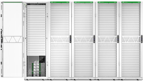 APC Netshelter SX Gen2 AR3300W2 - 42U, 1991h x 600b x 1200d mm, met zijpanelen, wit-3
