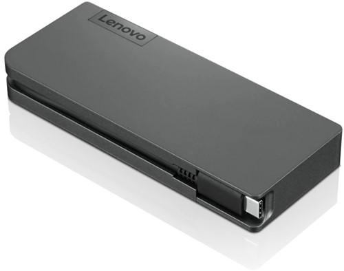 Lenovo 4X90S92381 notebook dock & poortreplicator Bedraad USB 3.2 Gen 1 (3.1 Gen 1) Type-C Grijs