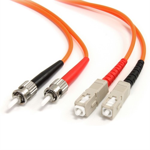 StarTech.com 3m Multimode 62,5/125 Duplex Glasvezel Netwerkkabel ST-SC