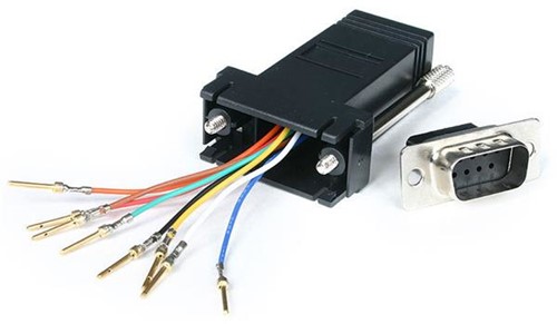 StarTech.com DB9-naar-RJ45 modulaire adapter M/F