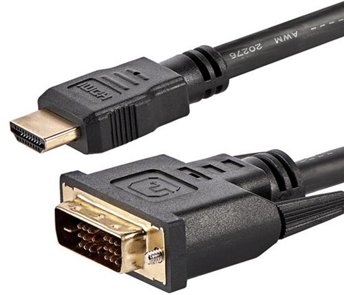 StarTech.com 1, 8 m HDMI-naar-DVI-D-kabel M/M