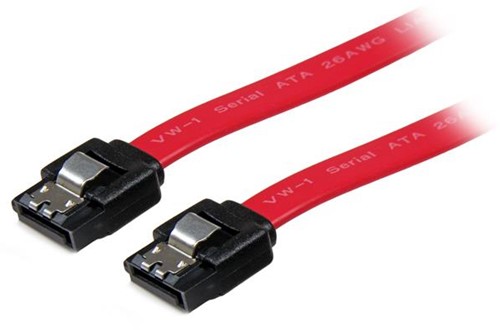 StarTech.com LSATA24 SATA-kabel 0,609 m SATA 7-pin Rood
