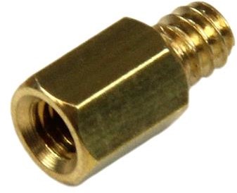 StarTech.com Metal Jackscrew Standoffs #6-32 to M3