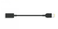 Lenovo 4X90U45346 USB-kabel 0,018 m USB-C Slim-tip Zwart