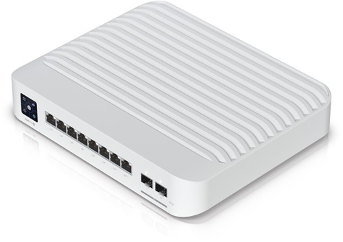 Ubiquiti UniFi USW-PRO-8-POE netwerk-switch Managed L2/L3 Gigabit Ethernet (10/100/1000) Power over Ethernet (PoE) 1U Wit