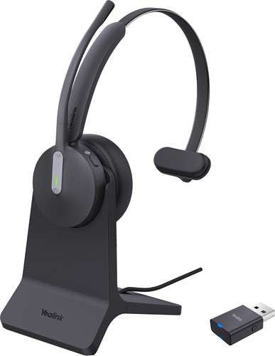Yealink WH64 Hybird Monol met oplaadstandaard Teams Headset