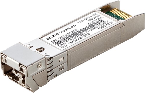 Aruba Instant On 10G SFP+ LC SR 300m OM3 MMF (x5) netwerk transceiver module Vezel-optiek 10000 Mbit/s SFP+