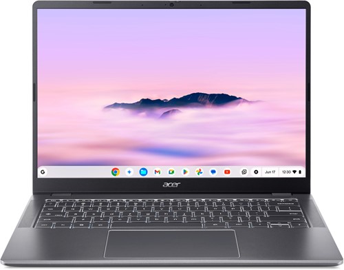 Acer ConceptD CBE594-3T-TCO-36ZG Intel Core 3 N355 Chromebook 35,6 cm (14") Touchscreen WUXGA 8 GB LPDDR5x-SDRAM 256 GB SSD Wi-Fi 7 (802.11be) ChromeOS US International Grijs