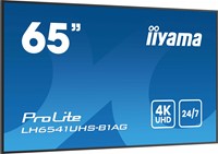 iiyama LH6541UHS-B1AG beeldkrant 163,8 cm (64.5") LCD 500 cd/m² 4K Ultra HD Zwart 24/7-3