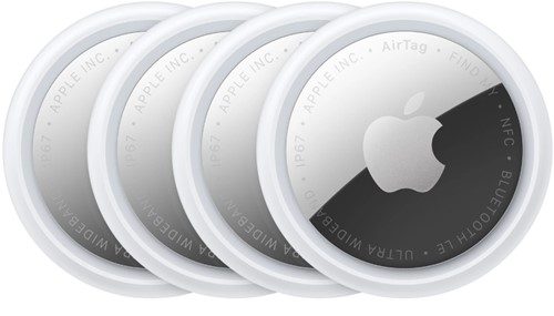 Apple AirTag Persoonlijk Finder Zilver, Wit