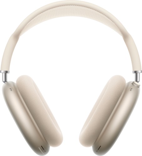 Apple AirPods Max Headset Draadloos Hoofdband Oproepen/muziek USB Type-C Bluetooth Beige