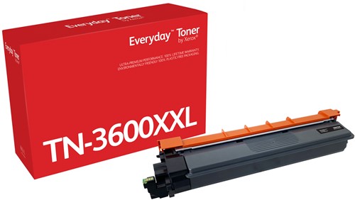 Everyday Zwart Toner compatibel met Brother TN3600XXL, Extra hoge capaciteit