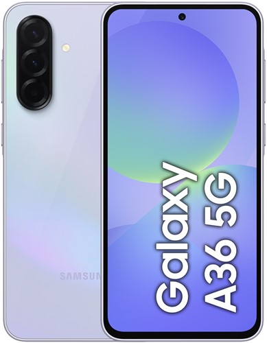 Samsung Galaxy A36 17 cm (6.7") Dual SIM Android 15 5G USB Type-C 6 GB 128 GB 5000 mAh Lavendel