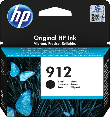 HP 912 originele zwarte inktcartridge