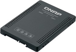 QNAP QDA-A2MAR behuizing voor opslagstations SDD-behuizing Zwart M.2