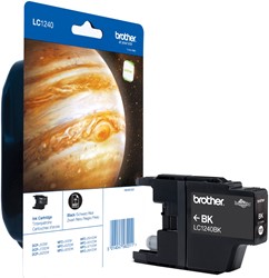 Brother LC-1240BKBP inktcartridge 1 stuk(s) Origineel Zwart