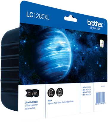 Brother Inktcartridge pakket: Zwart tweemaal