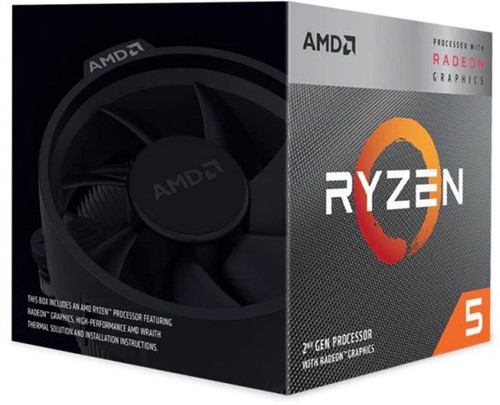 AMD Ryzen 5 3400G processor 3,7 GHz 4 MB L3 Box