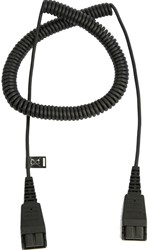 Jabra 8730-009 audio kabel 0,5 m QD Zwart