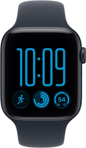 Apple Watch SE (3nd generation) OLED 44 mm Digitaal 368 x 448 Pixels Touchscreen Marineblauw Wifi GPS-2